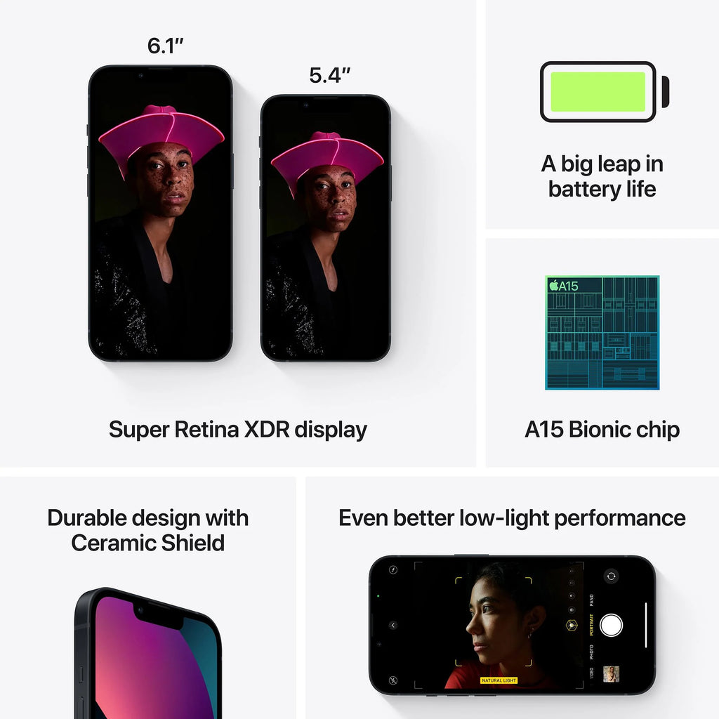 Apple iPhone 13 128GB (Midnight)