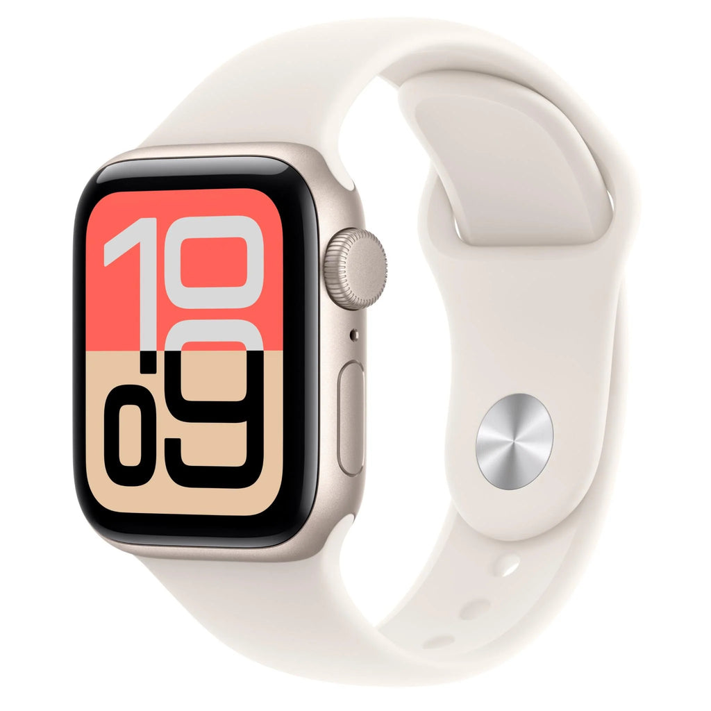 Apple Watch SE 3 40mm Starlight Aluminium Case GPS Sport Band (S/M) [2025]
